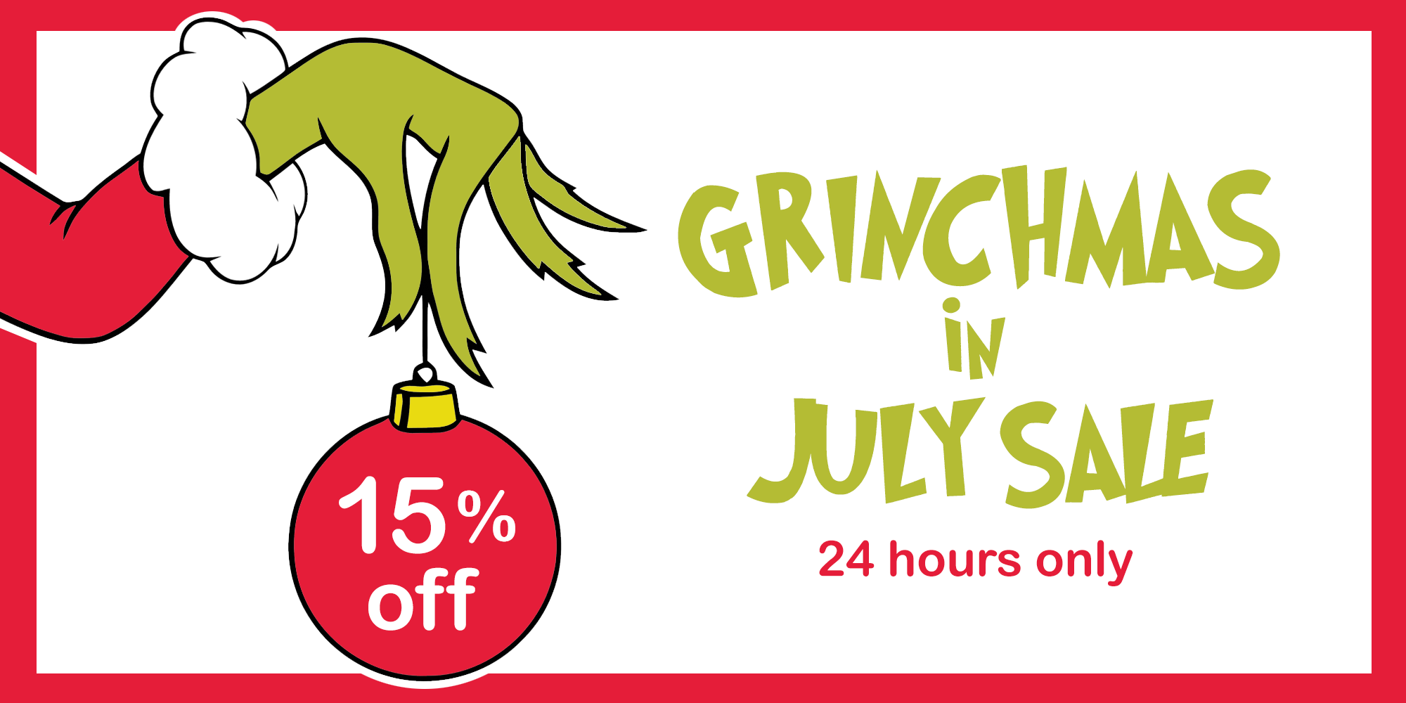 Dr. Seuss' How the Grinch Stole Christmas! The Musical - July Sale